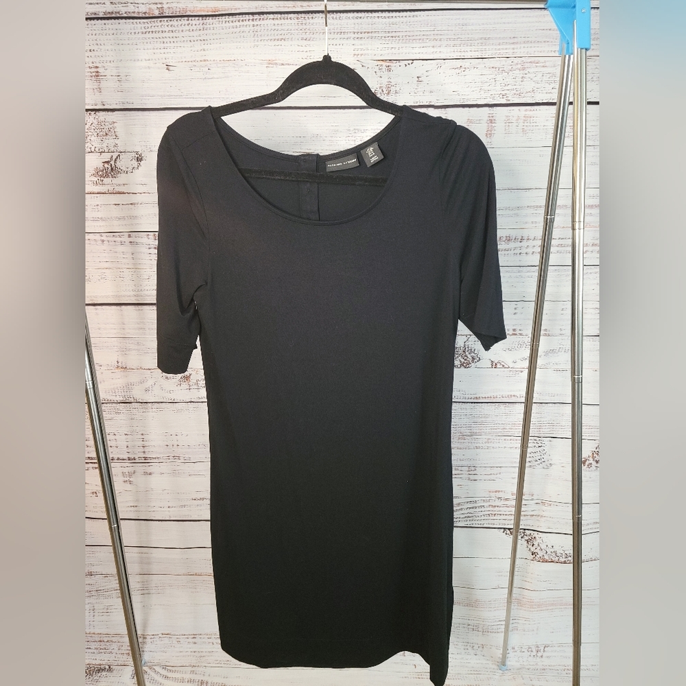 adrienne vittadini black dress M check the measurements to prodGroup:: [KWD10189] Shirley Maclaine White Backless Color:Cream and Black Polka Dot